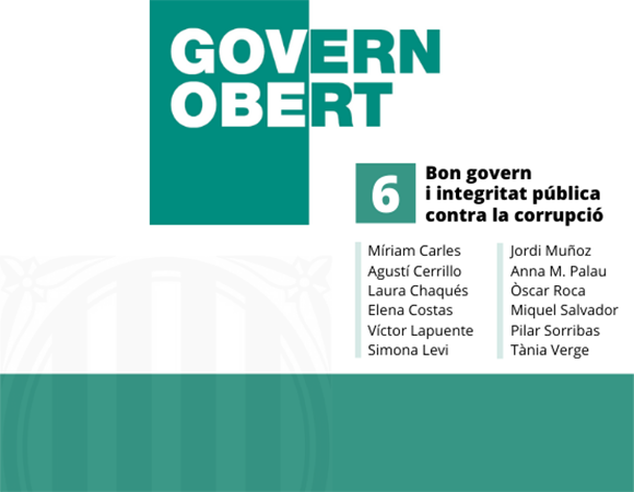 Portada del llibre Govern Obert