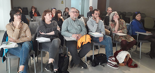 Assistents a la presentació de les dades obertes de l'AOC