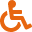 Icona cadira de rodes