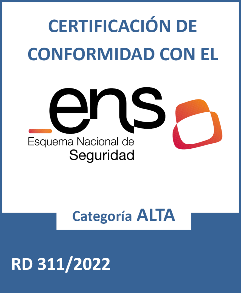 Certificació Esquema Nacional de Seguretat